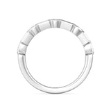 Sugarock Classic Diamond Bands 18K White Gold Anniversary Band DEF VVS-VS