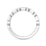 Sugarock Classic Diamond Bands 18K White Gold Anniversary Band DEF VVS-VS