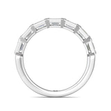 Sugarock Classic Diamond Bands 18K White Gold Anniversary Band DEF VVS-VS