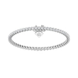Sugarock Classic Diamond Bracelets 18K White Gold Bracelet DEF VVS-VS