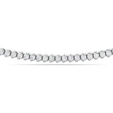 Sugarock Classic Diamond Necklace 18K White Gold Necklace DEF VVS-VS