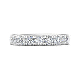 Sugarock Micropave 18K White Gold Wedding Band DEF VVS-VS