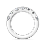 Sugarock Micropave 18K White Gold Wedding Band DEF VVS-VS