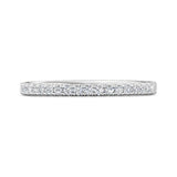 Sugarock Micropave 18K White Gold Wedding Band DEF VVS-VS