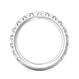 Sugarock Micropave 18K White Gold Wedding Band DEF VVS-VS