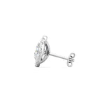 Sugarock Classic Diamond Earrings 18K White Gold Earring DEF VVS-VS