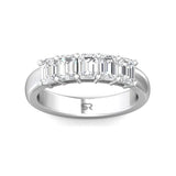 Sugarock Classic Diamond Bands 18K White Gold Anniversary Band DEF VVS-VS
