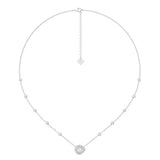 Sugarock Classic Diamond Pendant 18K White Gold Pendant DEF VVS-VS