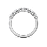 Sugarock Classic Diamond Bands 18K White Gold Anniversary Band DEF VVS-VS