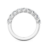 Sugarock Classic Diamond Bands 18K White Gold Anniversary Band DEF VVS-VS