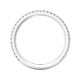 Sugarock Micropave 18K White Gold Wedding Band DEF VVS-VS