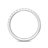Sugarock Micropave 18K White Gold Wedding Band DEF VVS-VS