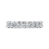 Sugarock Classic Diamond Bands 18K White Gold Anniversary Band DEF VVS-VS