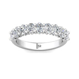 Sugarock Classic Diamond Bands 18K White Gold Anniversary Band DEF VVS-VS