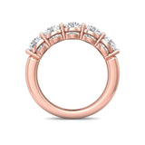 Sugarock Classic Diamond Bands 18K Rose Gold Anniversary Band DEF VVS-VS
