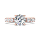 Sugarock Encore 18K Rose Gold Engagement Ring DEF VVS-VS