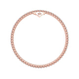 Sugarock Classic Diamond Bracelets 18K Rose Gold Bracelet DEF VVS-VS
