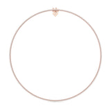 Sugarock Classic Diamond Necklace 18K Rose Gold Necklace DEF VVS-VS