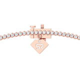 Sugarock Classic Diamond Necklace 18K Rose Gold Necklace DEF VVS-VS