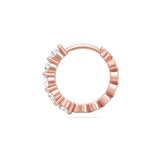 Sugarock Classic Diamond Earrings 18K Rose Gold Earring DEF VVS-VS