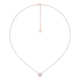 Sugarock Classic Diamond Pendant 18K Rose Gold Pendant DEF VVS-VS