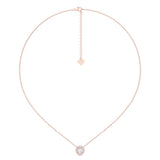 Sugarock Classic Diamond Pendant 18K Rose Gold Pendant DEF VVS-VS