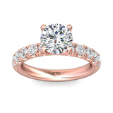 Sugarock Encore 14K Rose Gold Engagement Ring DEF VVS-VS