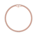 Sugarock Classic Diamond Bracelets 14K Rose Gold Bracelet DEF VVS-VS
