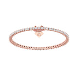 Sugarock Classic Diamond Bracelets 14K Rose Gold Bracelet DEF VVS-VS