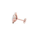 Sugarock Classic Diamond Earrings 14K Rose Gold Earring DEF VVS-VS