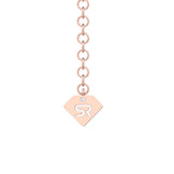 Sugarock Classic Diamond Pendant 14K Rose Gold Pendant DEF VVS-VS