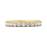 Sugarock Micropave 18K Yellow Gold Wedding Band DEF VVS-VS