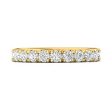 Sugarock Micropave 18K Yellow Gold Wedding Band DEF VVS-VS