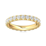 Sugarock Micropave 18K Yellow Gold Wedding Band DEF VVS-VS