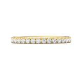 Sugarock Micropave 18K Yellow Gold Wedding Band DEF VVS-VS