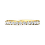 Sugarock Micropave 18K Yellow Gold Wedding Band DEF VVS-VS