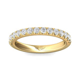 Sugarock Micropave 18K Yellow Gold Wedding Band DEF VVS-VS