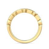 Sugarock Classic Diamond Bands 18K Yellow Gold Anniversary Band DEF VVS-VS