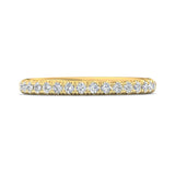 Sugarock Micropave 18K Yellow Gold Wedding Band DEF VVS-VS