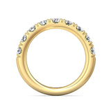 Sugarock Micropave 18K Yellow Gold Wedding Band DEF VVS-VS