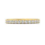 Sugarock Micropave 18K Yellow Gold Wedding Band DEF VVS-VS