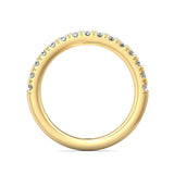 Sugarock Micropave 18K Yellow Gold Wedding Band DEF VVS-VS