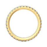 Sugarock Micropave 18K Yellow Gold Wedding Band DEF VVS-VS