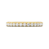 Sugarock Micropave 18K Yellow Gold Wedding Band DEF VVS-VS