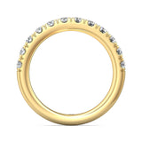 Sugarock Micropave 18K Yellow Gold Wedding Band DEF VVS-VS
