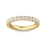 Sugarock Micropave 18K Yellow Gold Wedding Band DEF VVS-VS