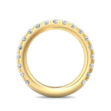 Sugarock Micropave 18K Yellow Gold Wedding Band DEF VVS-VS