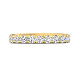 Sugarock Micropave 18K Yellow Gold Wedding Band DEF VVS-VS