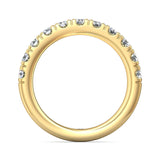 Sugarock Micropave 18K Yellow Gold Wedding Band DEF VVS-VS