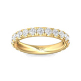 Sugarock Micropave 18K Yellow Gold Wedding Band DEF VVS-VS